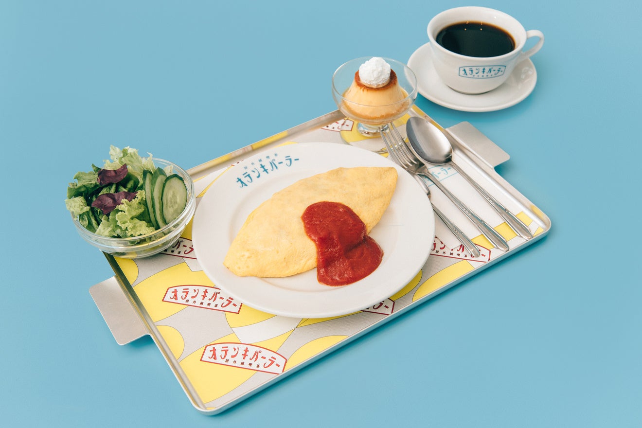 オムライスのランチセット