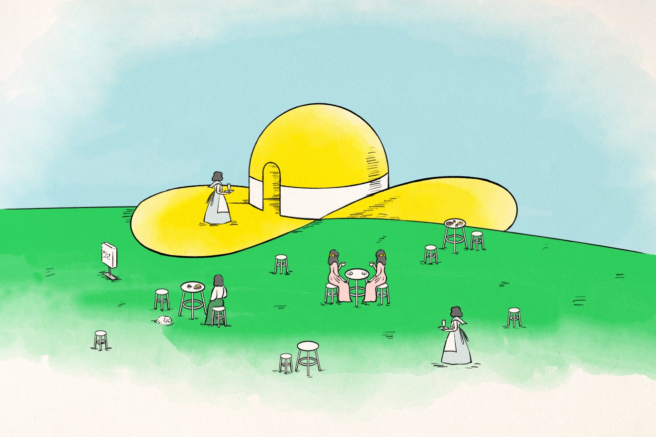 オテンキパーラーリニューアルイメージボード