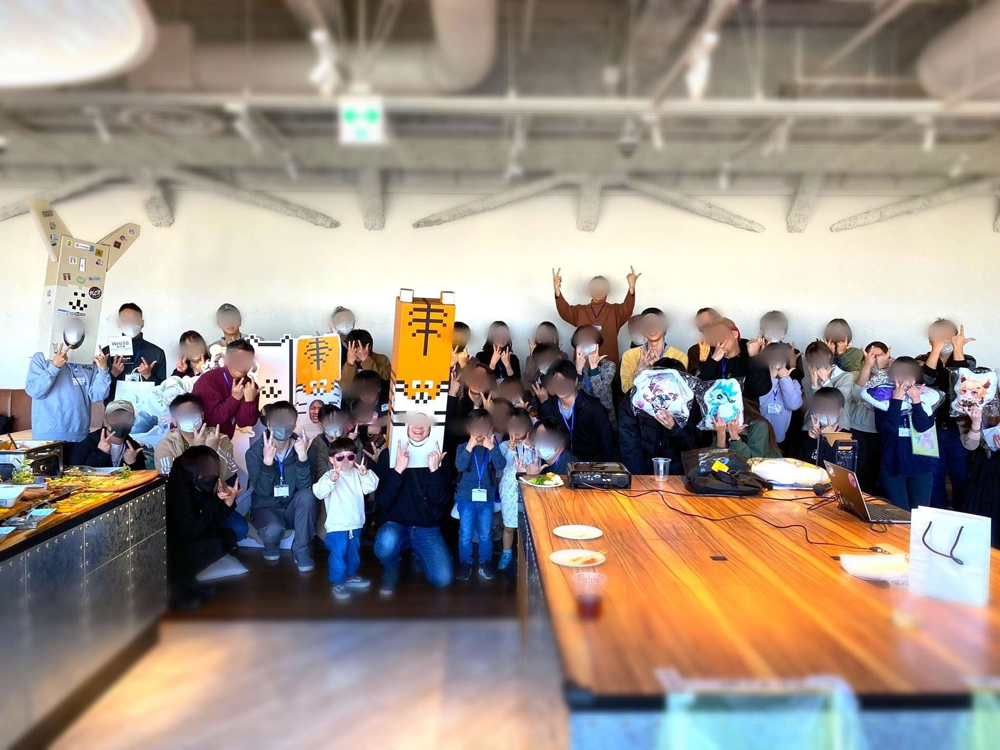 最後には参加者全員で記念撮影！