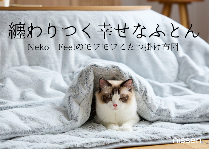 誕生から2年！まるで猫のような寝具「猫Feel」が半年ぶりに新作を発売
