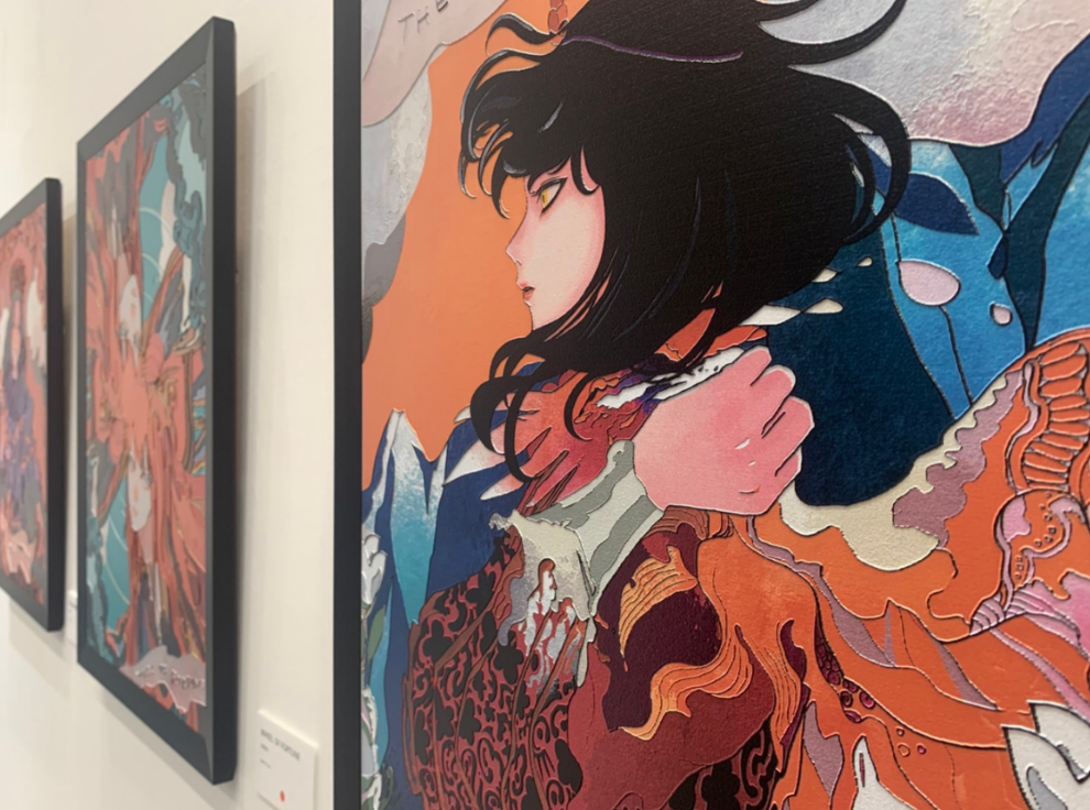 大感謝祭！ オリジナルアート作品 新作も含めた3作品選べます 絵画 インテリアに 過去と現在が入り混じる場所を描く、今津景の見つめる先 | ARTICLES