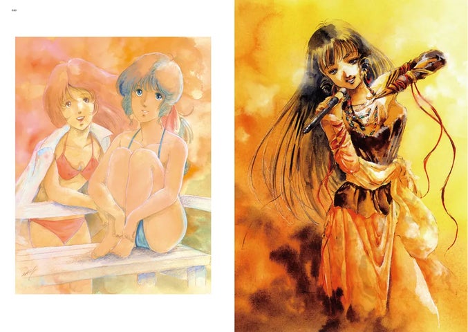 40年以上にわたる美樹本晴彦氏の「マクロス」イラストレーション 40年以上にわたる美樹本晴彦氏の「マクロス」イラストレーション
