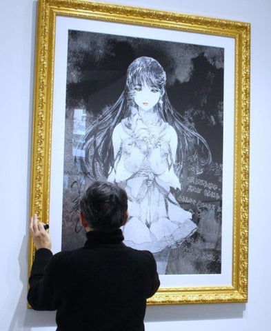 GAAAT、美樹本晴彦直筆サイン入り「世界に1点」の大型アート作品を GAAAT、美樹本晴彦直筆サイン入り「世界に1点」の大型アート作品を