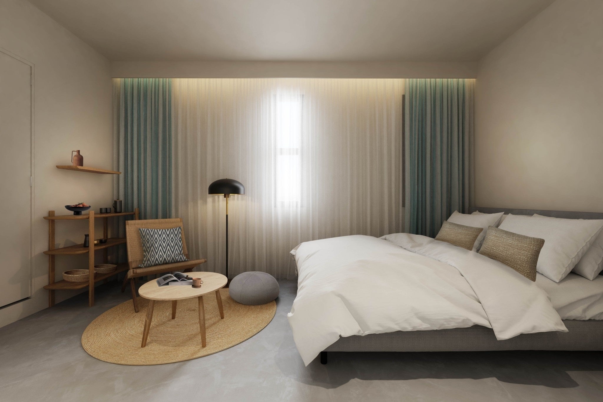 コンパクトダブル／広さ17ｍ²　最大定員2名様