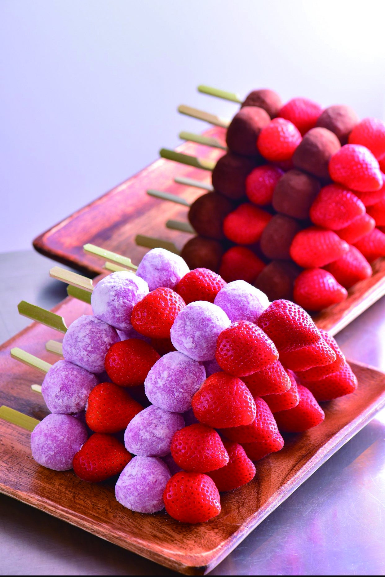 【札幌】ぽたぽたいちご「いちご大福串 こしあん」