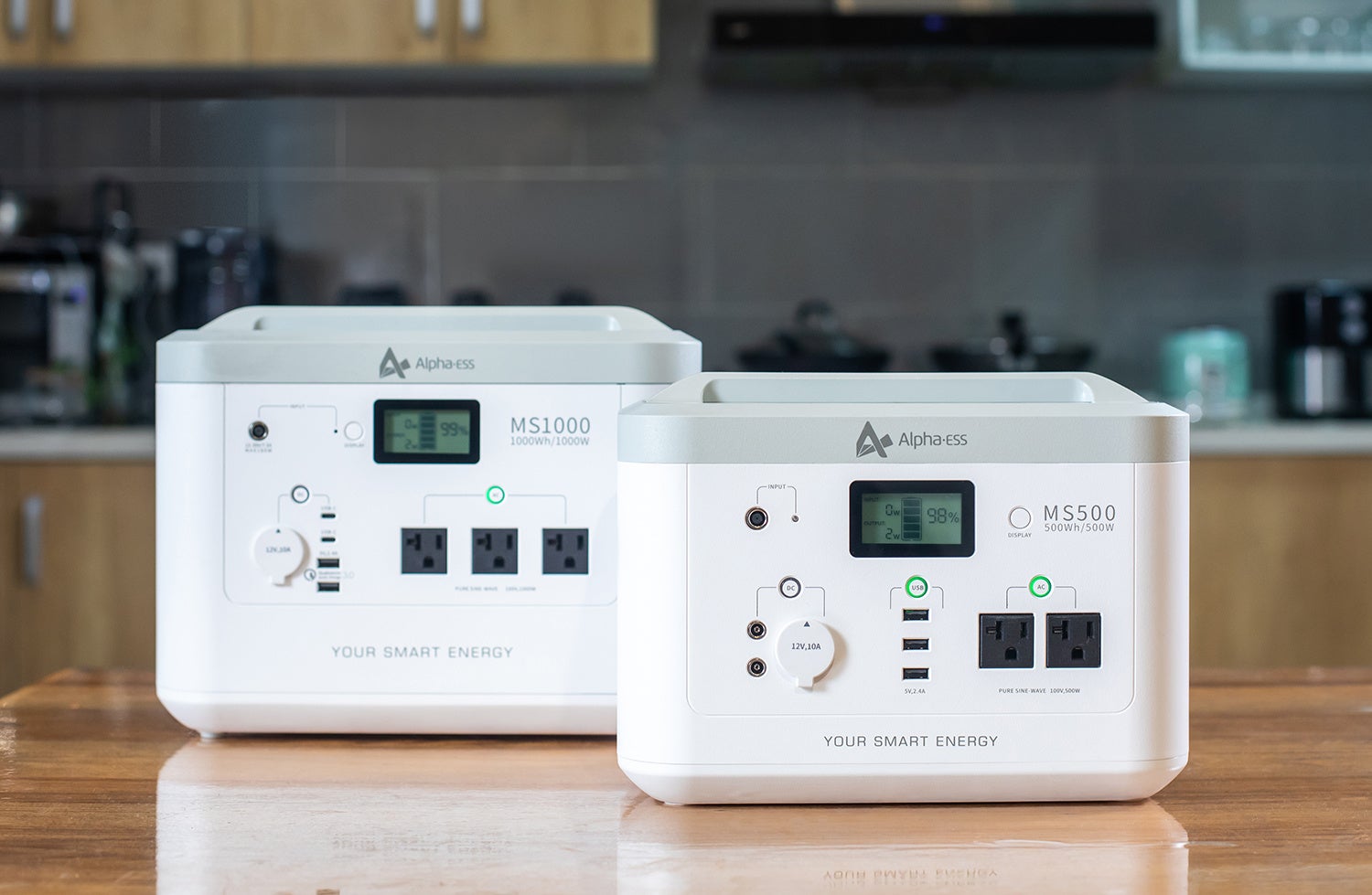 Alpha ESS ポータブル電源 MINI SMILE MS500 セット おしゃれで日常に溶け込むポータブル電源MINI SMILE 防災応援セールを