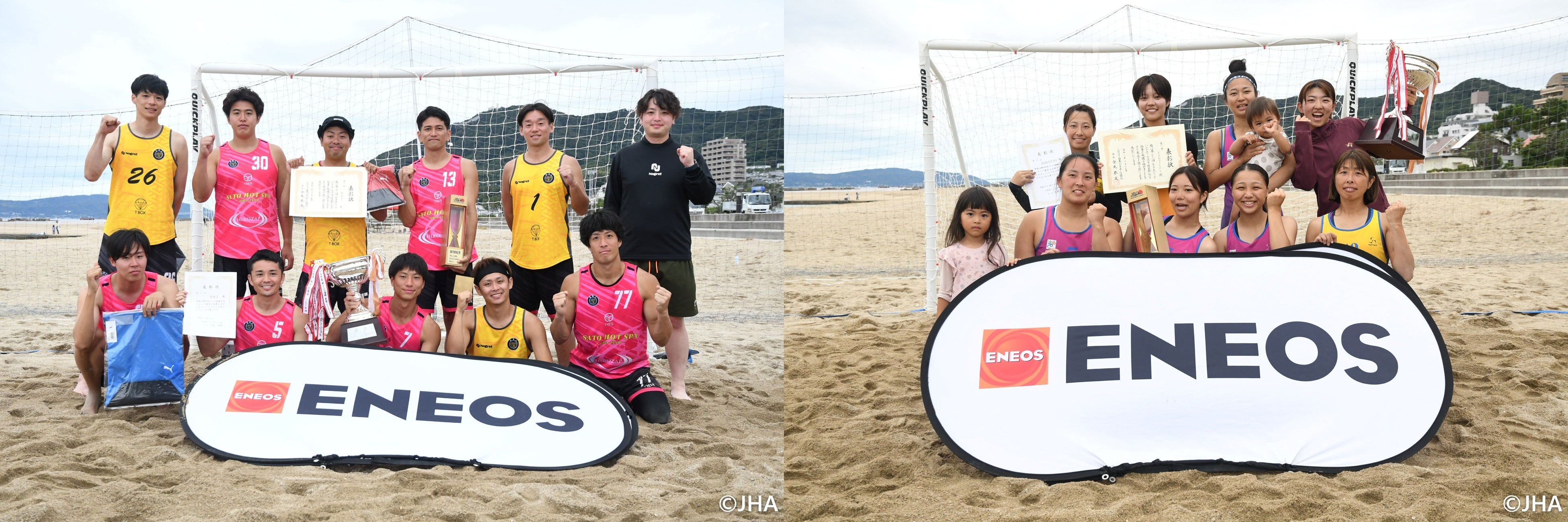 【ハンドボール】第28回全日本ビーチ選手権大会は、男子・BBJ、女子・KUNOICHIに栄冠