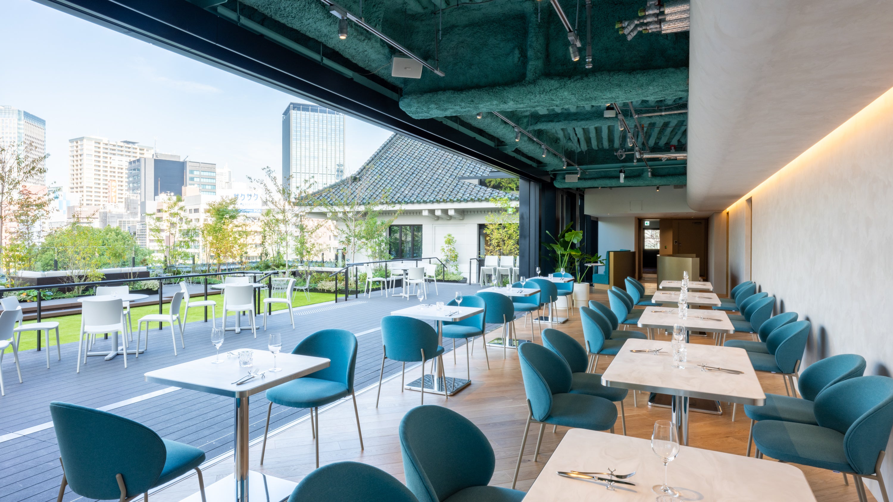 窓を全開にした時の空間