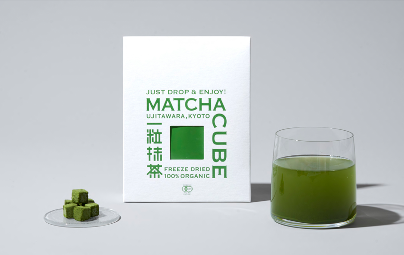 10秒で抹茶になる“キューブ”で、もっと手軽に。「一粒抹茶 MATCHA CUBE」を10月22日発売
