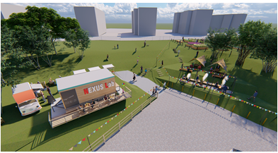 ▲「nexusチャレンジパーク」全景イメージ