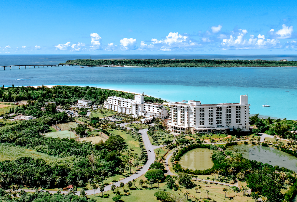 ▲サンクスフェスタ、スタンプラリー賞品 宮古島東急ホテル＆リゾーツ