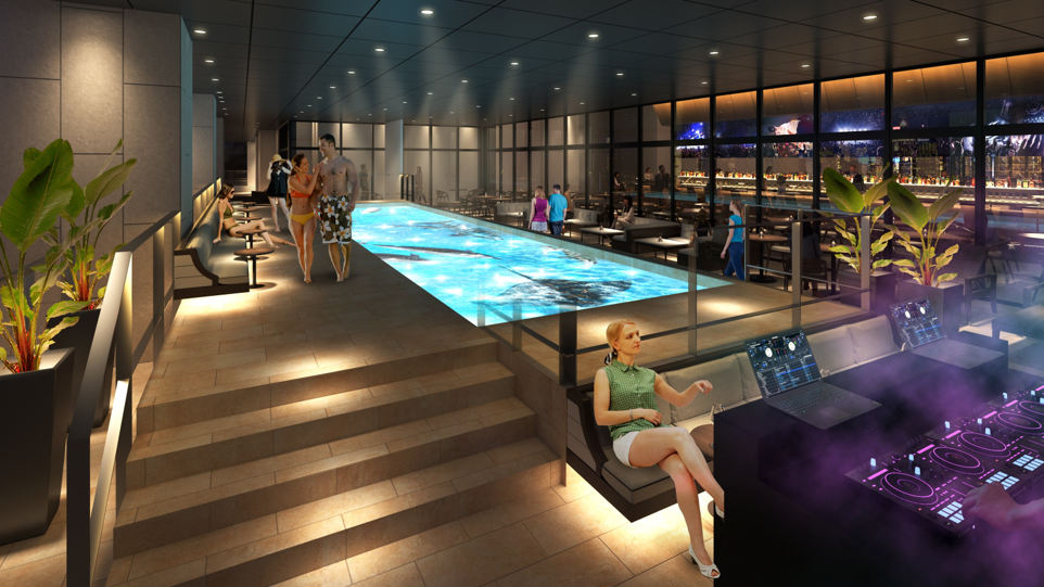 ▲５F　テラスプールイメージ