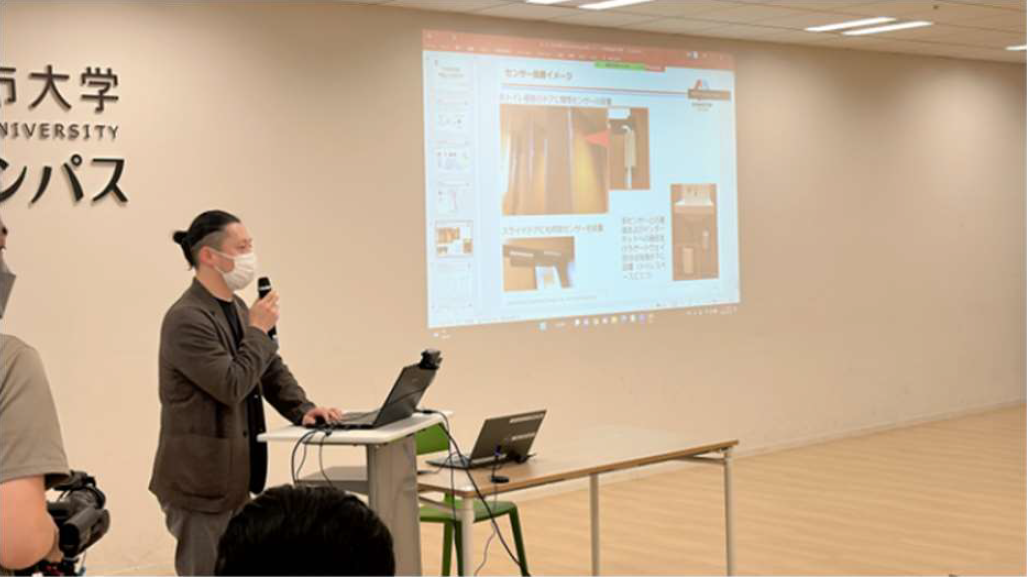 客用トイレの利用状況可視化（Connected Design）