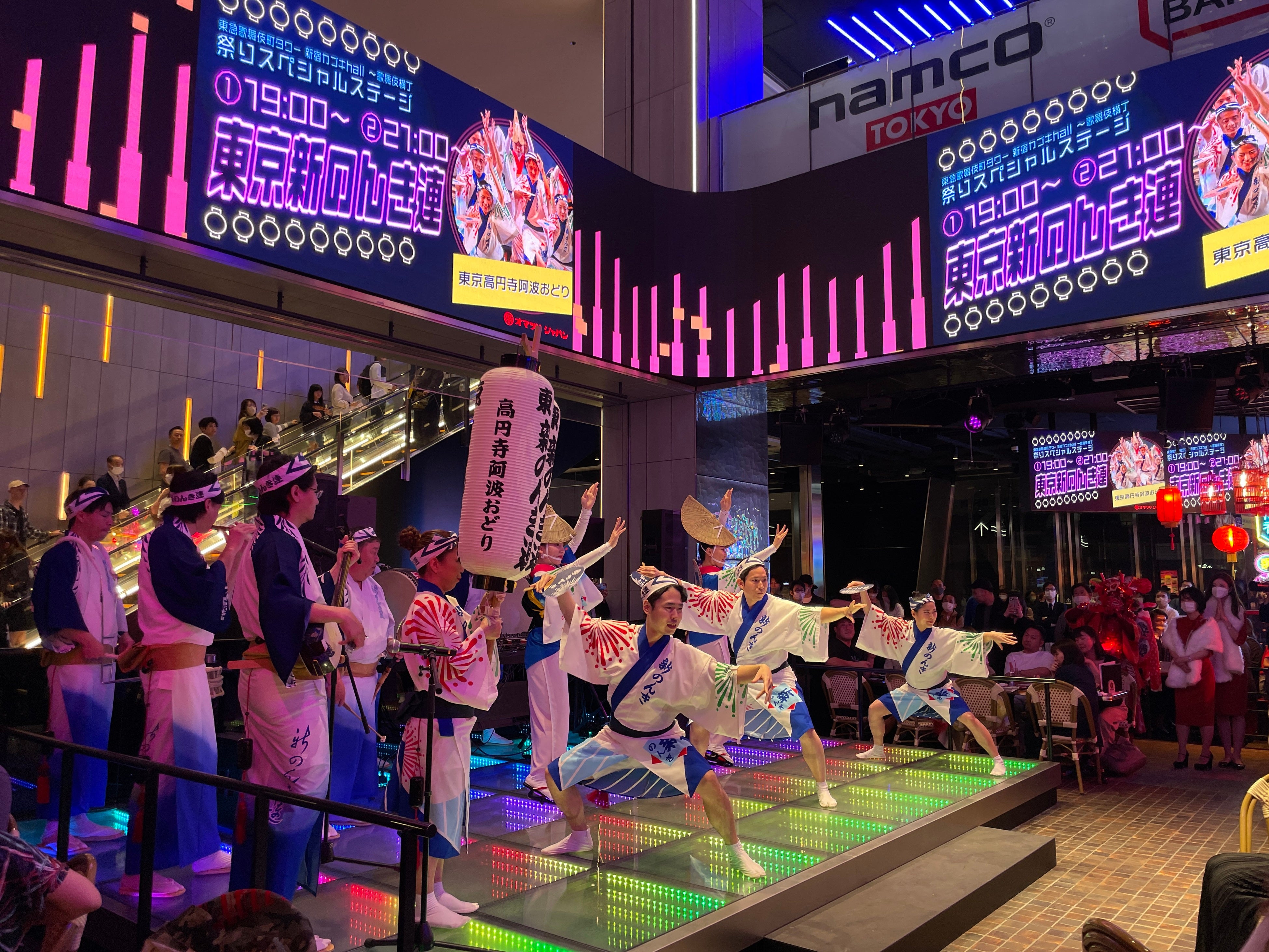 ▲本施設２階ステージでのイベント