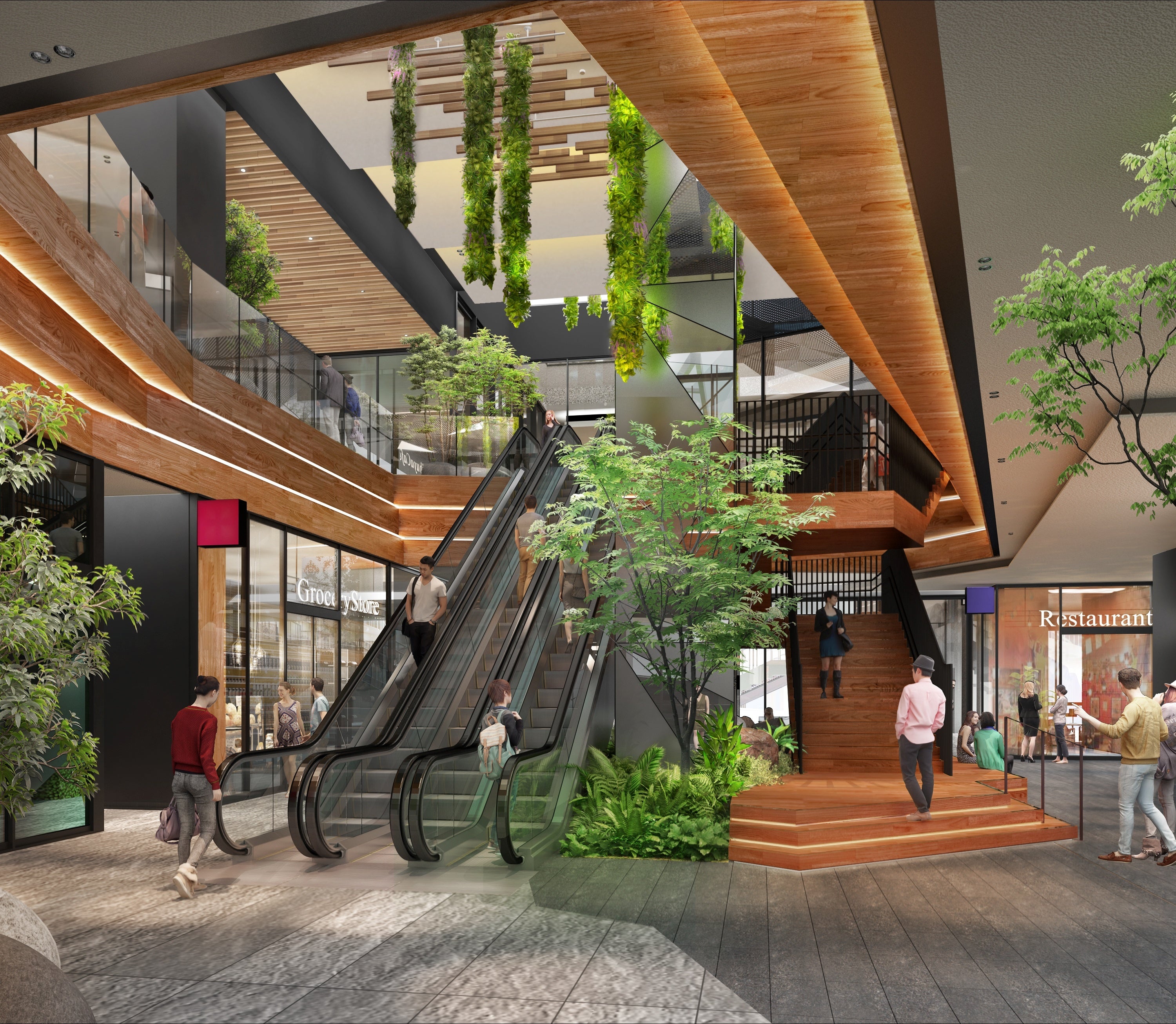 ▲１-２階アトリウム