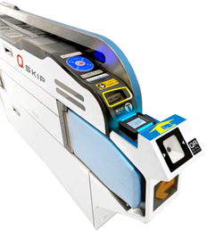 「クレジットカードのタッチ機能」および「ＱＲコード」に対応した改札機