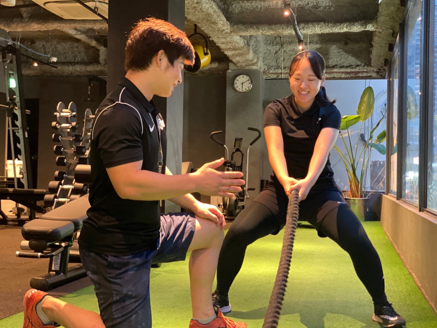 マンツーマンのサポートを実施