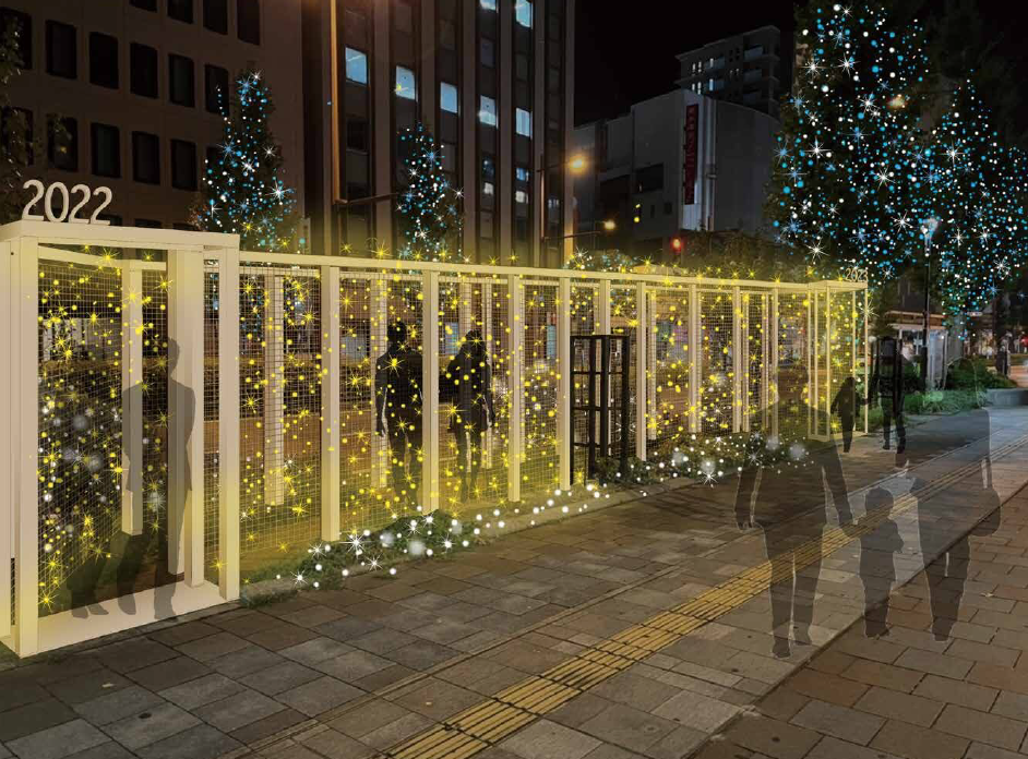 明治通り北側「黄金の回廊」