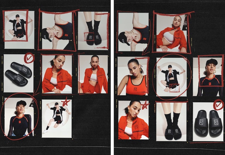 D*A様 新庄モデル PUMA リストバンドセット レッドxブラック 赤x黒 D*A様 新庄モデル PUMA リストバンドセット レッドxブラック 赤x黒