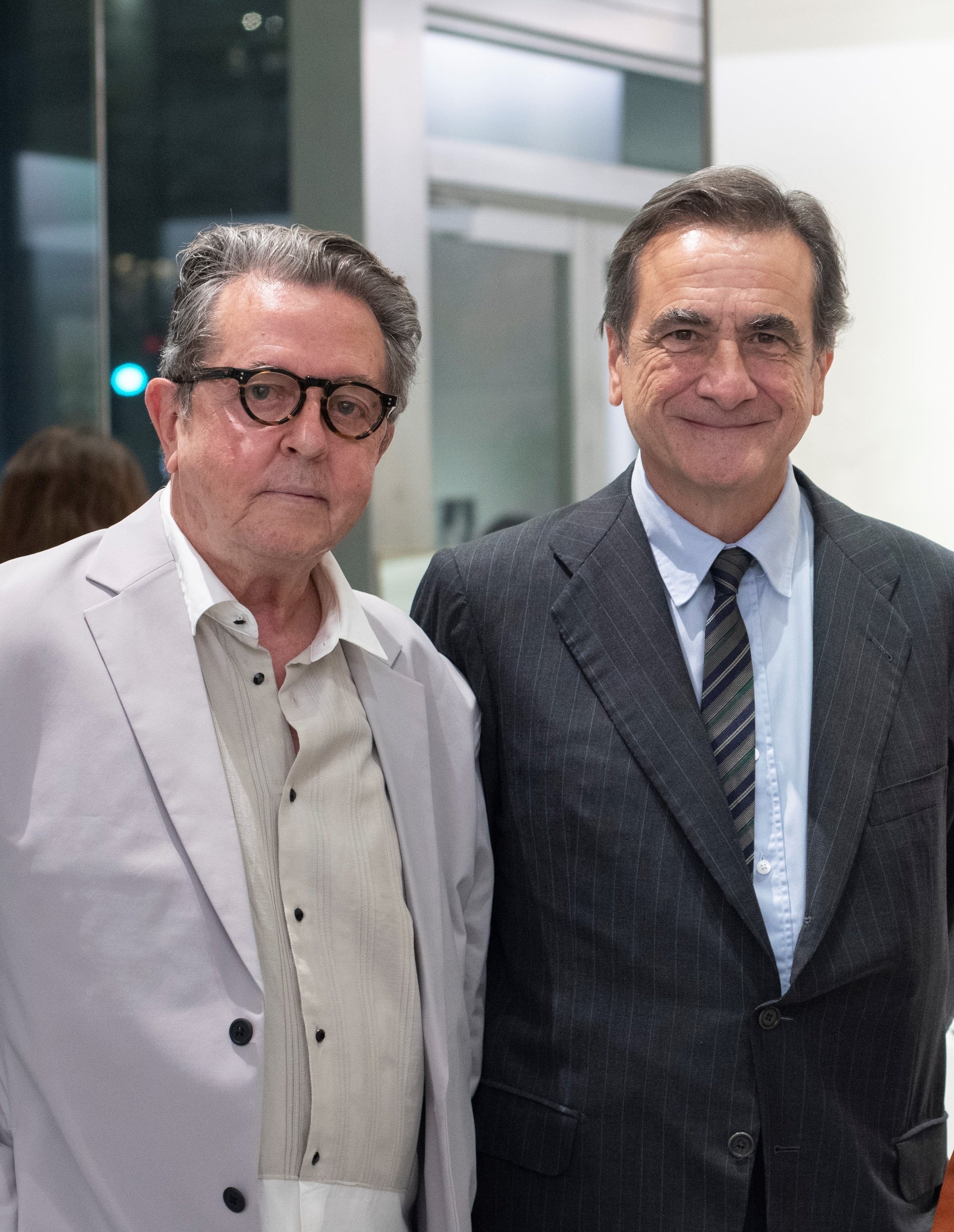 （向かって左より）Joaquín Berao（ホアキン・ベラオ）、駐日スペイン大使