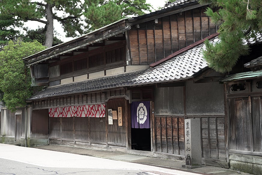 メイン会場の一つ、旧北国街道沿いにある「重要文化財 喜多家住宅」