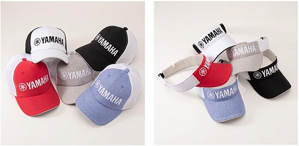 キャップ『Y22CP2』（左）、サンバイザー『Y22VS2』（右）