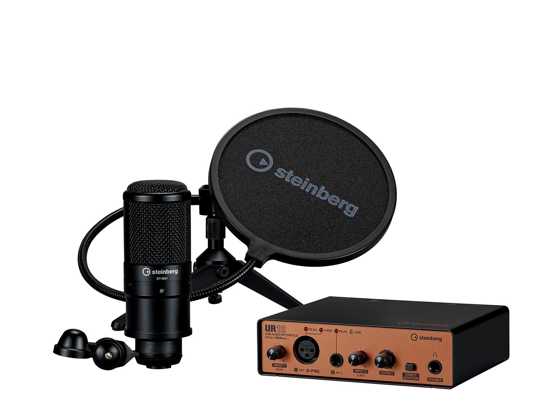 USBオーディオインターフェース『UR12 Podcast Starter Pack』(品番:UR12B PS Pack)
