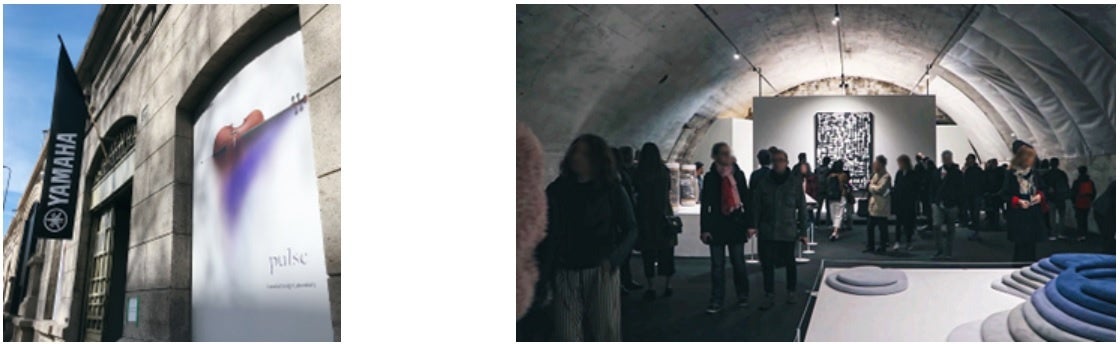 2019年のヤマハブースの様子