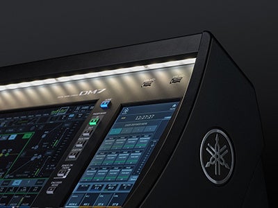 画面を照らすストリップライト