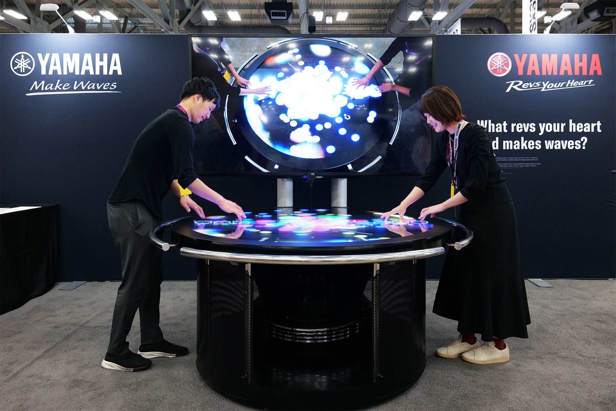 体験型インスタレーション“e-plegona”　※写真はSXSW2023に出展時の様子