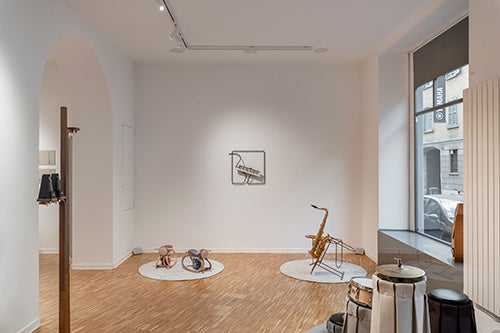 ミラノデザインウィーク2023　ヤマハ展示「You Are Here」の様子