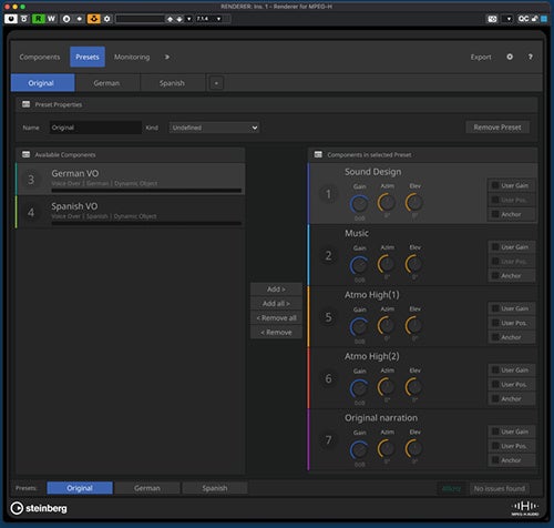 MPEG-H Audioを統合したワークフロー