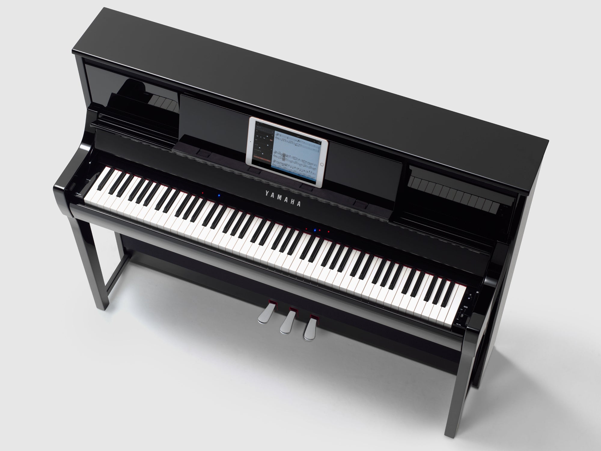 Yamaha デジタルピアノ 黒 ヘッドフォン付き　2014年製 電子ピアノ『CSP-295』、ライブストリーミングマイクロフォン