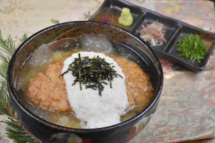 冷やしとんかつ茶漬け