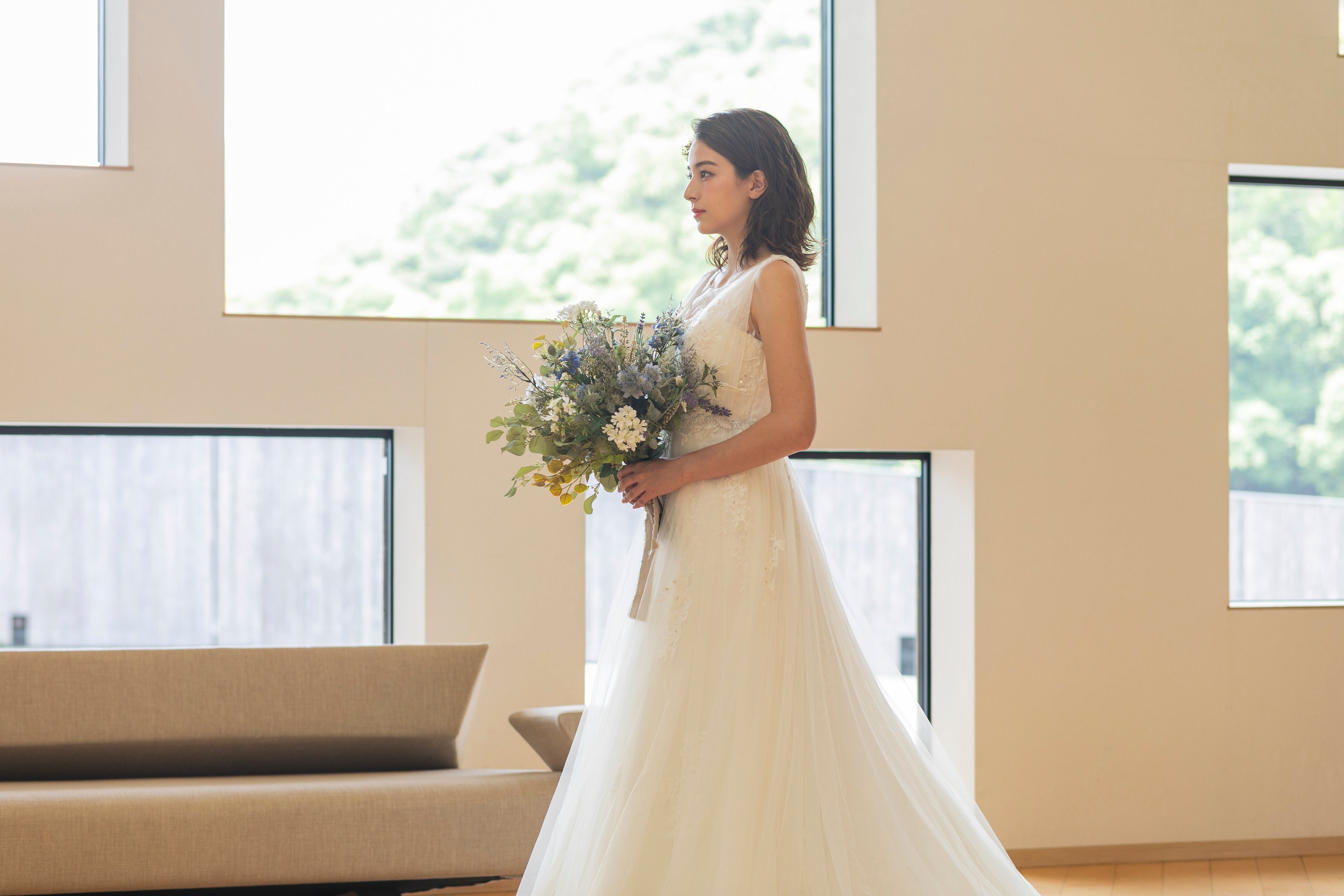 ガーデンテラス長崎ホテルアンドリゾートは建築家の隈研吾氏による設計で窓と風景が美しいことも建物も特徴です