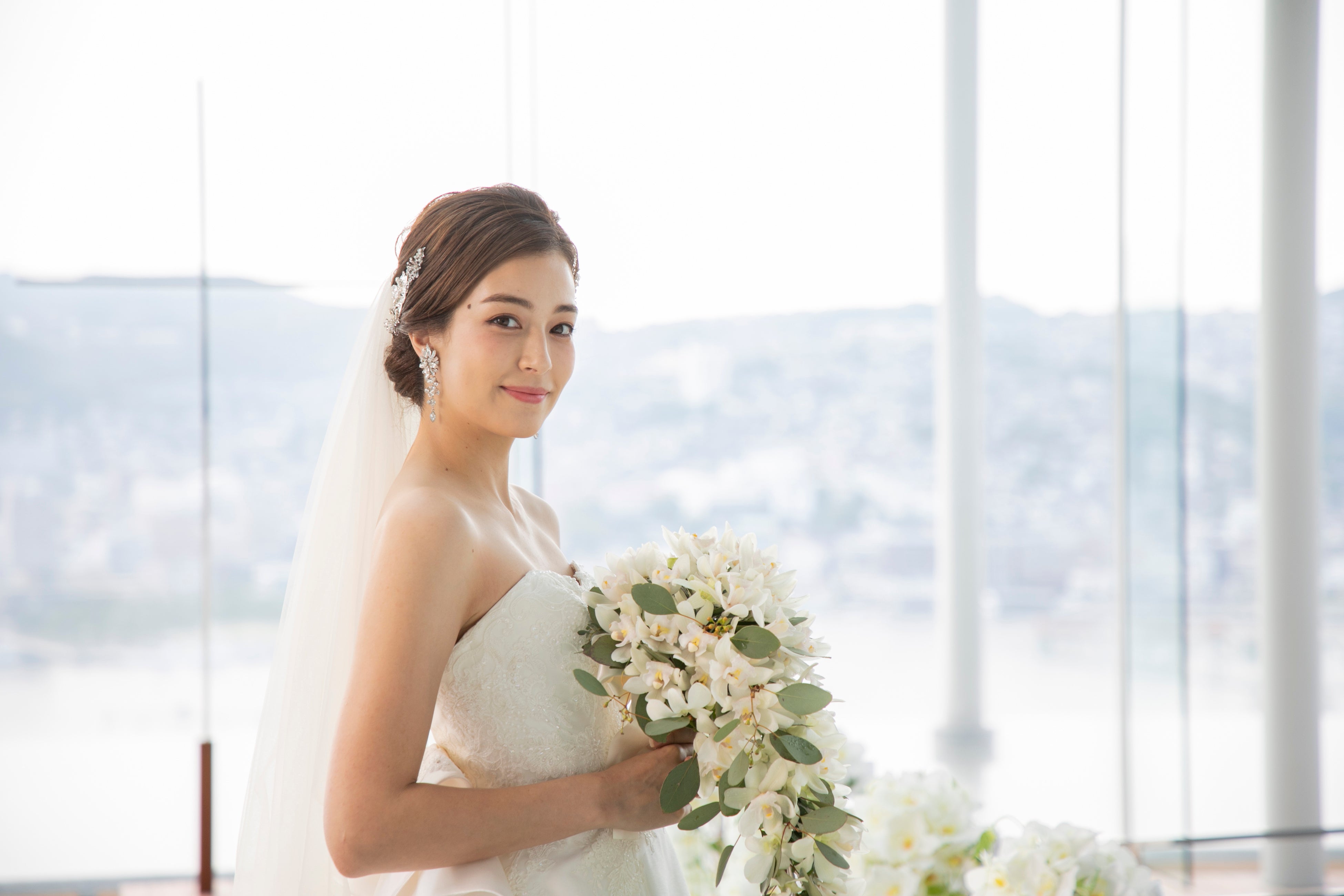 ガーデンテラス長崎ホテル＆リゾートのチャペルでのお写真です