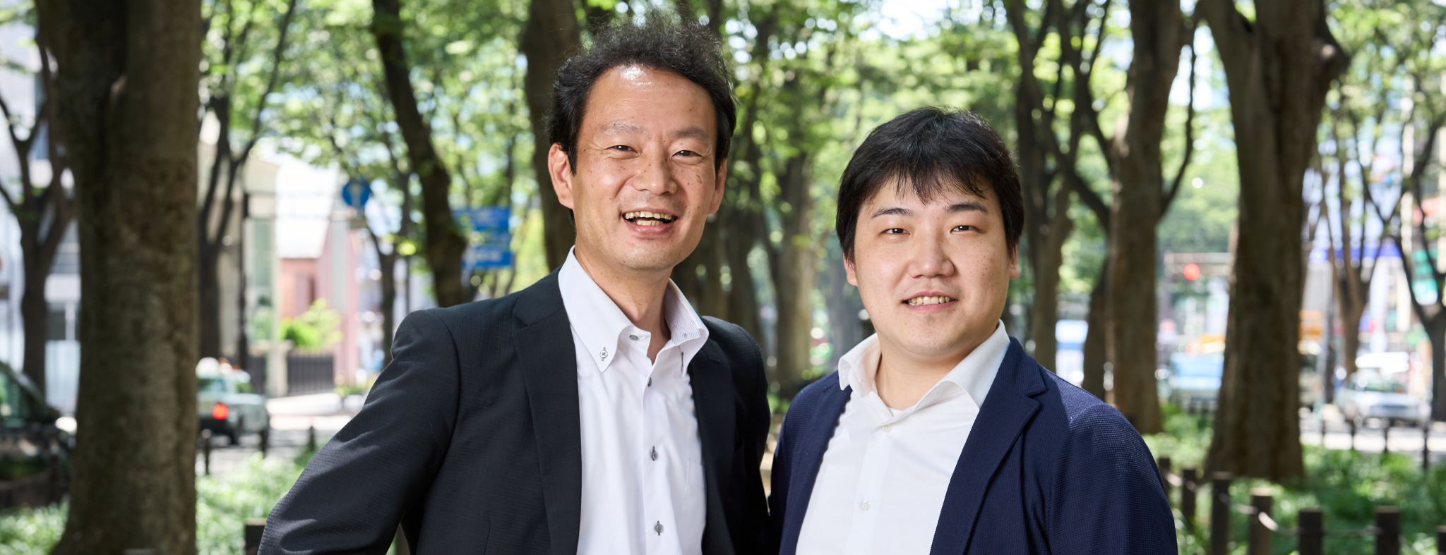 写真左：MAKOTO Prime 竹井智宏　写真右：スパークル 福留秀基