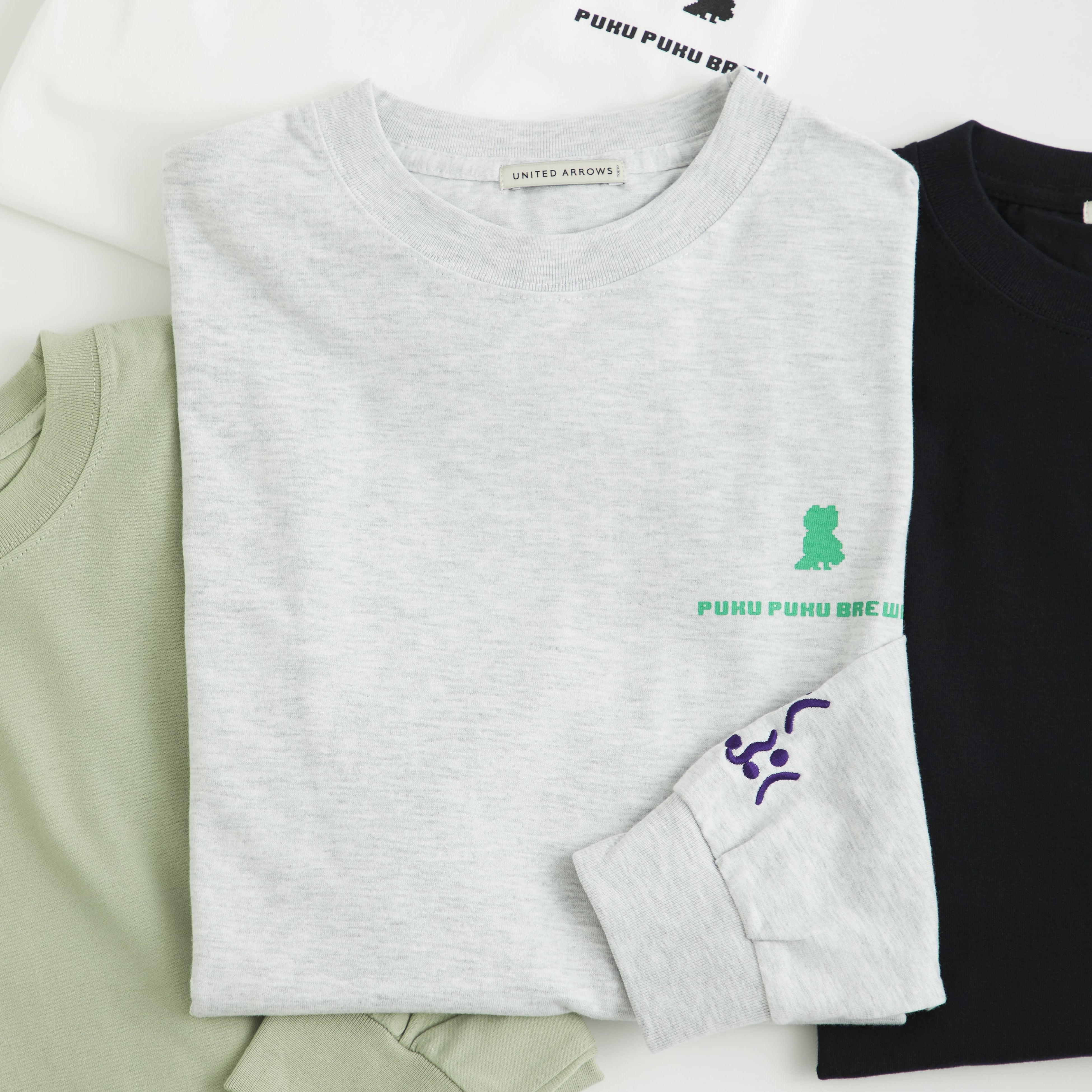 UNITED ARROWS×ぷくぷく醸造 限定ロングTシャツ