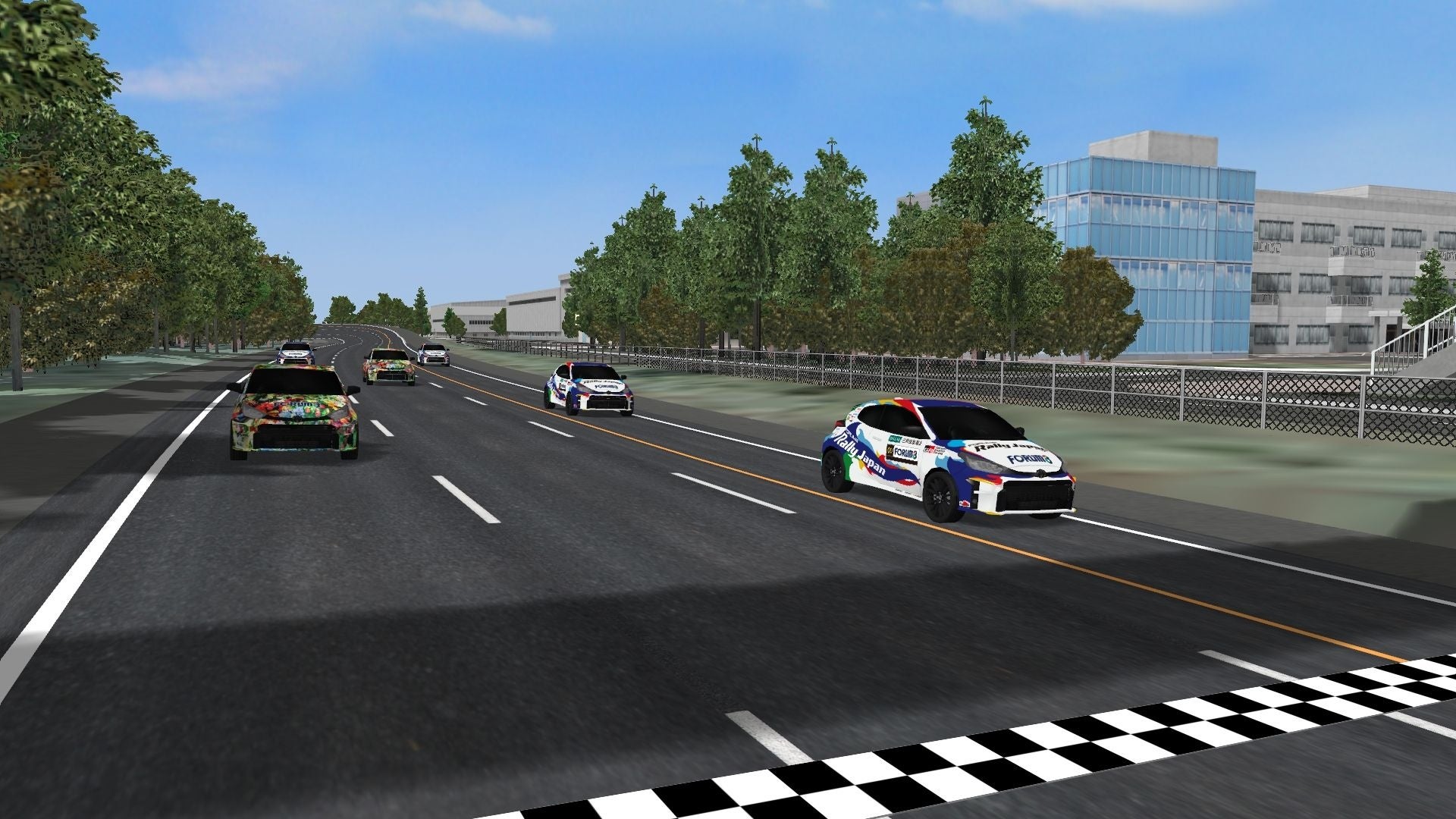 忠実にデジタルツイン化された国総研のテストコースを1周するレーサー体験は超リアル