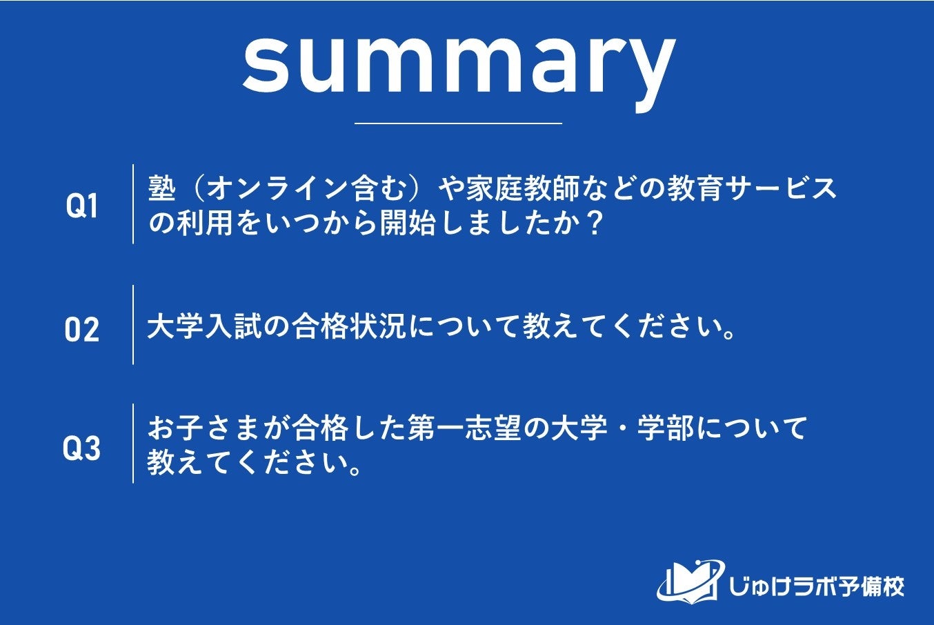 大学受験、本当の「始めどき」はいつ？ 高3からの短期集中で合格率75.6