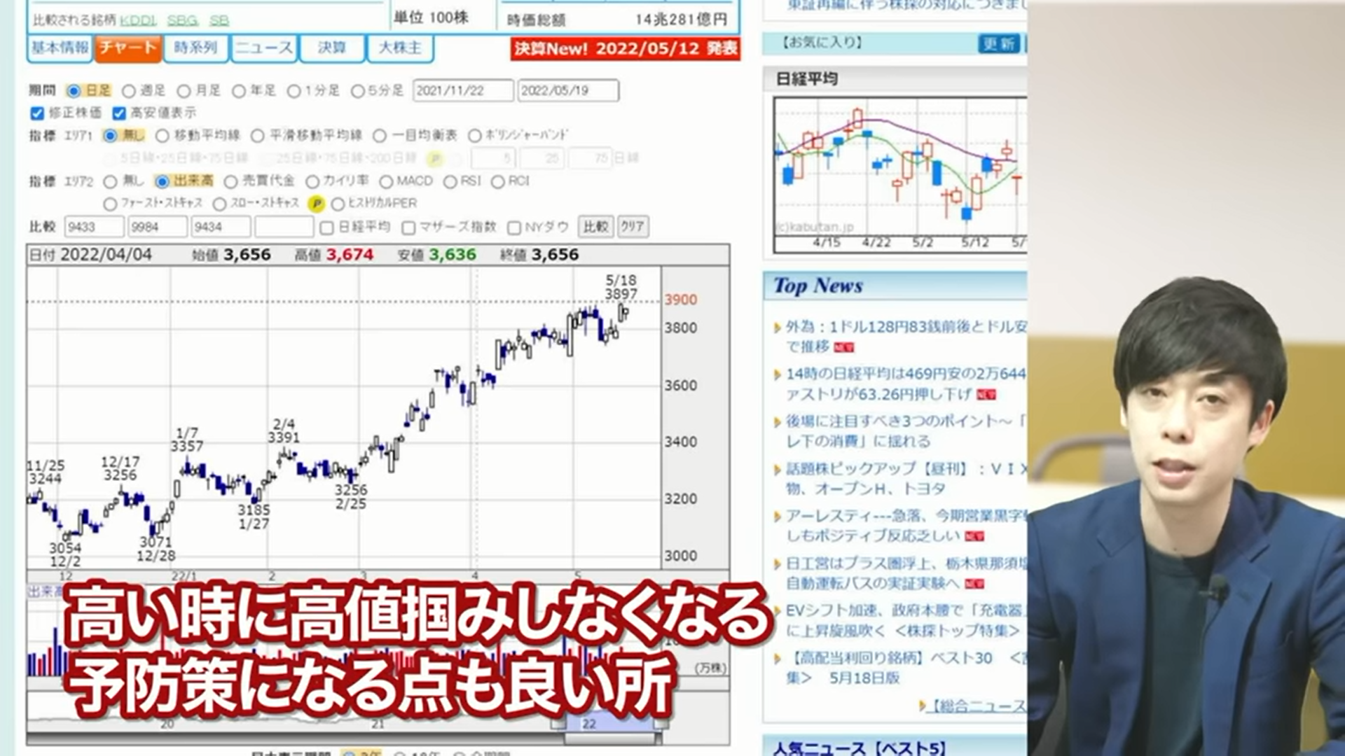 人気動画の一つ「毎月配当金生活ポートフォリオ6銘柄」は35万再生を超える