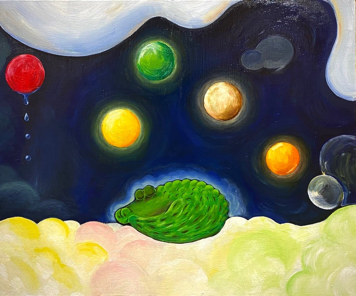 タイトル「夢を　わたる」(ETE PIN)