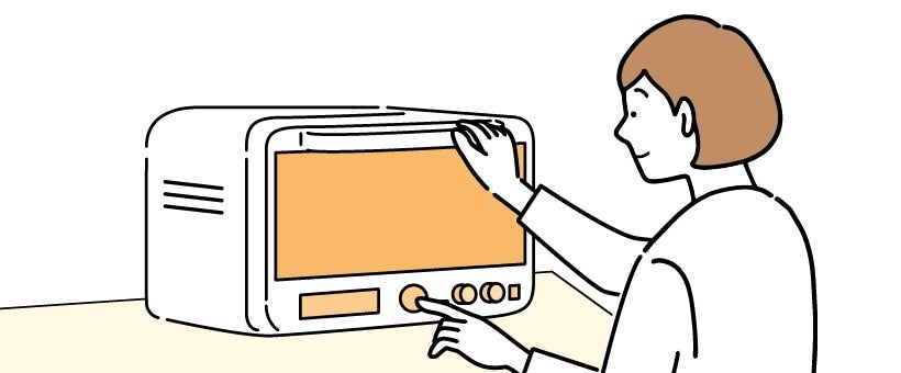 温め時間の目安はレンジで3分