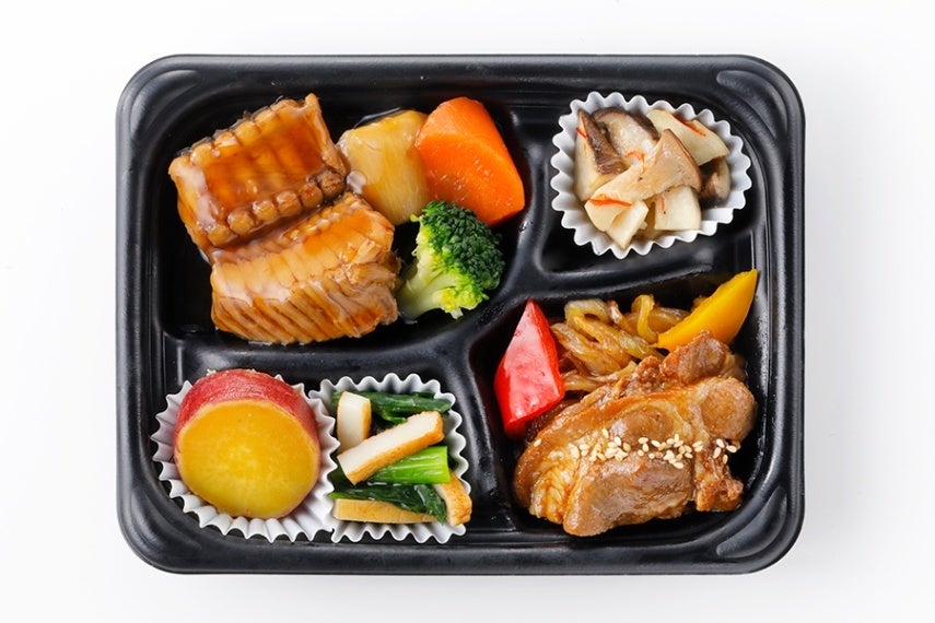 ボリューム満足　おかず5種類入