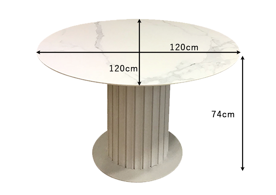 新商品】高級大理石模様のセラミック天板が豪華なダイニングテーブル