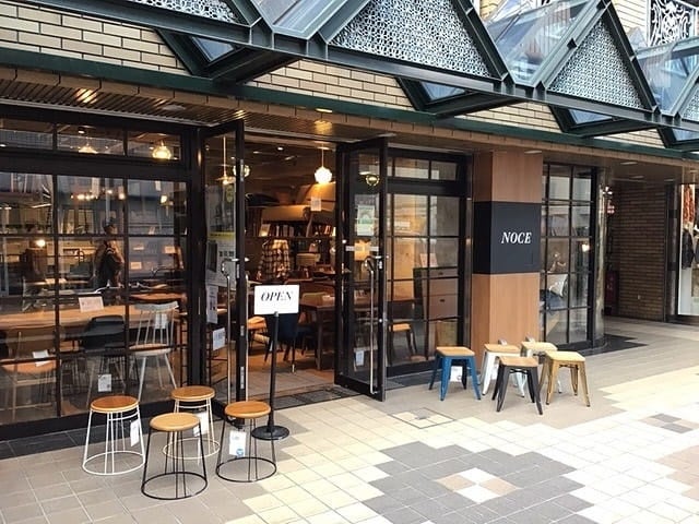 カフェノルマーレから徒歩30秒のところにあるNOCE下北沢店  