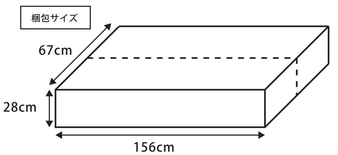  組立式だからすっきり梱包。搬入経路が確保しやすい
