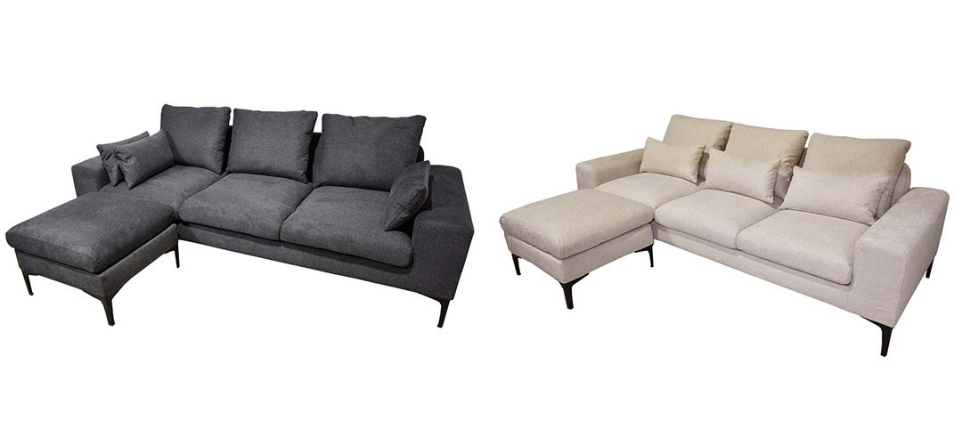 グレーとアイボリーの2色展開