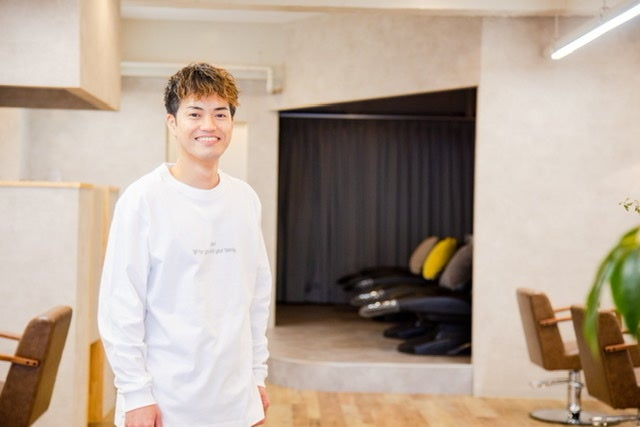 美容室utari代表　松本善人