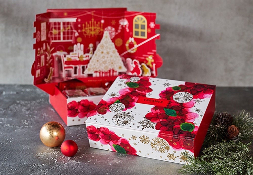 クリスマスガーランド、お菓子 送料無料】ちいさなクリスマスガーランド✿5オーナメント